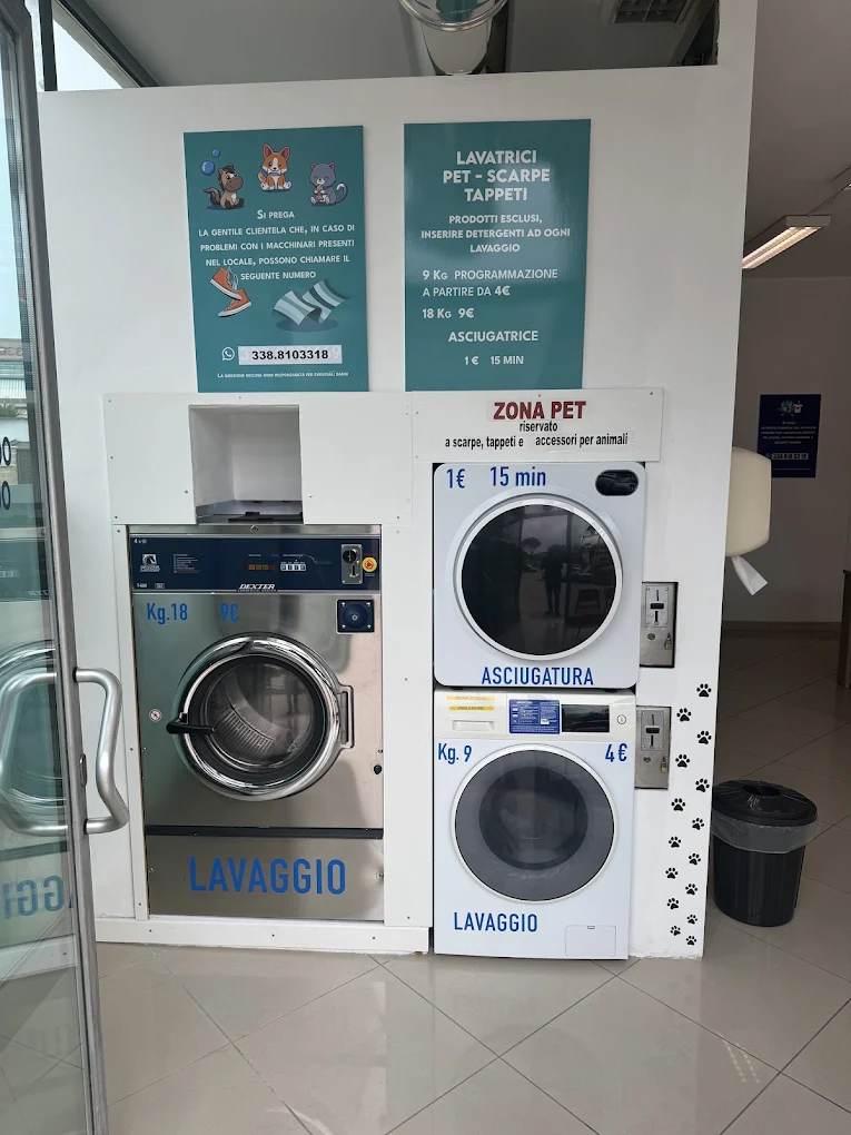 Area dedicata alle macchine per animali